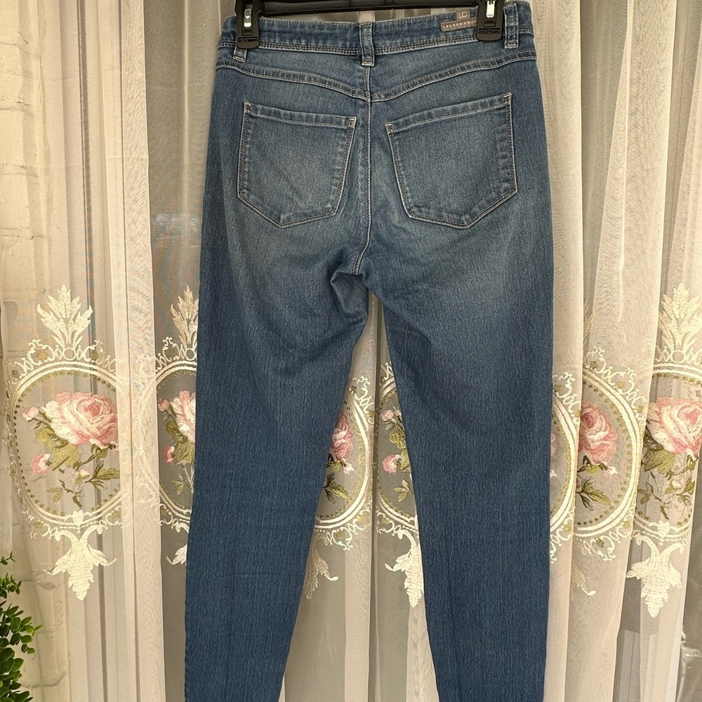 LC Lauren Conrad Blue jegging skinny Jeans size 4 - Picture 5 of 5
